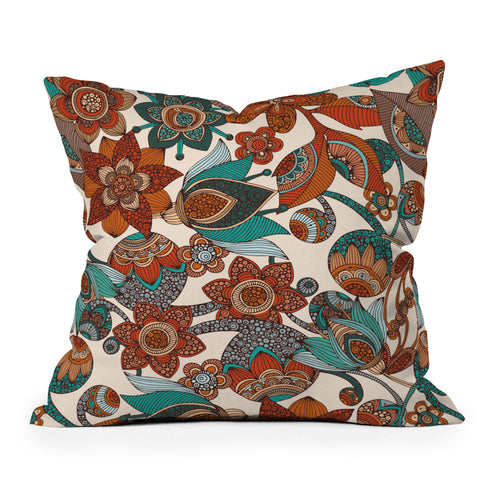 Valentina Ramos Lucy Flowers Outdoor Throw Pillow