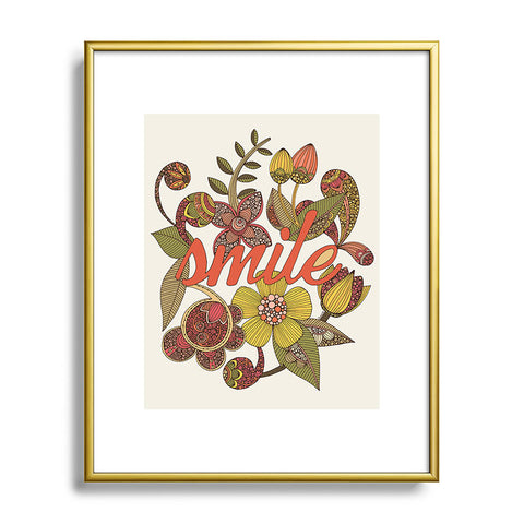 Valentina Ramos Smile Sunshine Metal Framed Art Print