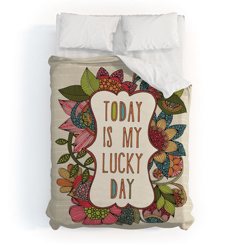 Valentina Ramos Today Is My Lucky Day Duvet Cover