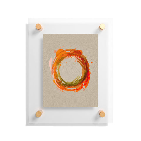 Viviana Gonzalez Abstract Circle 2 Floating Acrylic Print