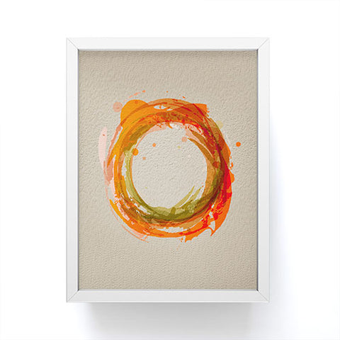 Viviana Gonzalez Abstract Circle 2 Framed Mini Art Print