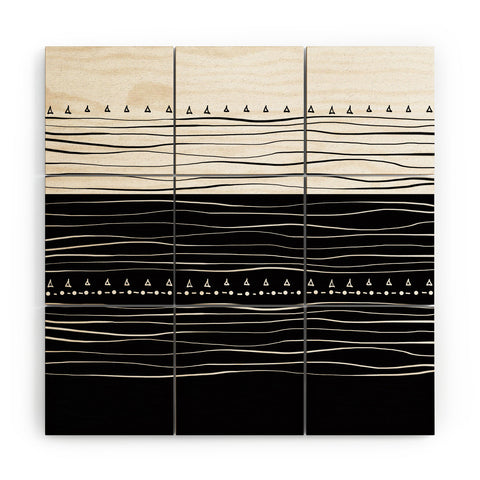 Viviana Gonzalez Black and white collection 01 Wood Wall Mural