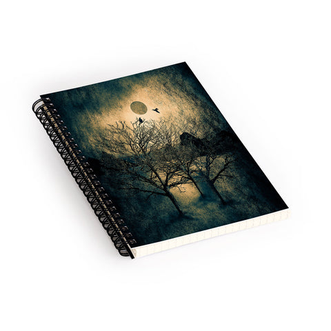 Viviana Gonzalez Dark Forest II Spiral Notebook