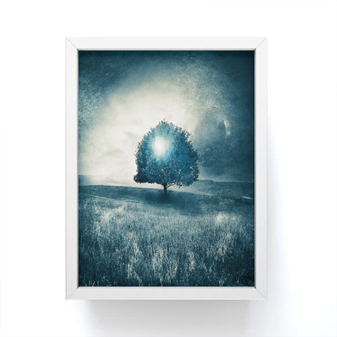 Viviana Gonzalez Energy From The Blue Tree Framed Mini Art Print