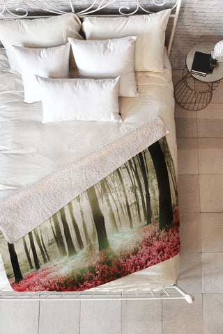 Viviana Gonzalez Forest II Fleece Throw Blanket