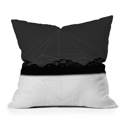 Viviana Gonzalez Monochrome vibes 03 Outdoor Throw Pillow