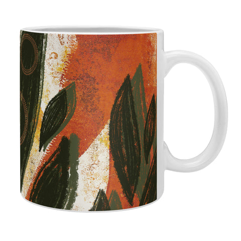 Viviana Gonzalez Tropical Boho Leaves 02 Coffee Mug