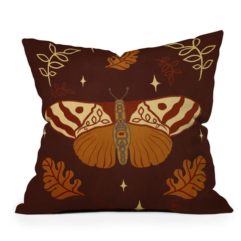 Viviana Gonzalez Vintage Butterfly Outdoor Throw Pillow