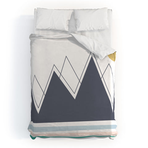 Vy La In The Mountains Duvet Cover