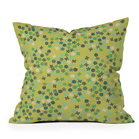 Vy La Natures Swirl Outdoor Throw Pillow