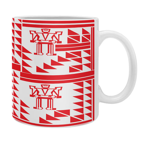 Vy La Robots And Triangles Coffee Mug