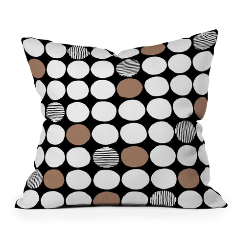 Wagner Campelo Cheeky Dots 2 Outdoor Throw Pillow
