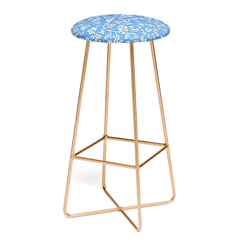 Wagner Campelo Chinese Flowers 1 Bar Stool