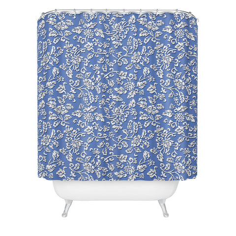 Wagner Campelo Chinese Flowers 1 Shower Curtain