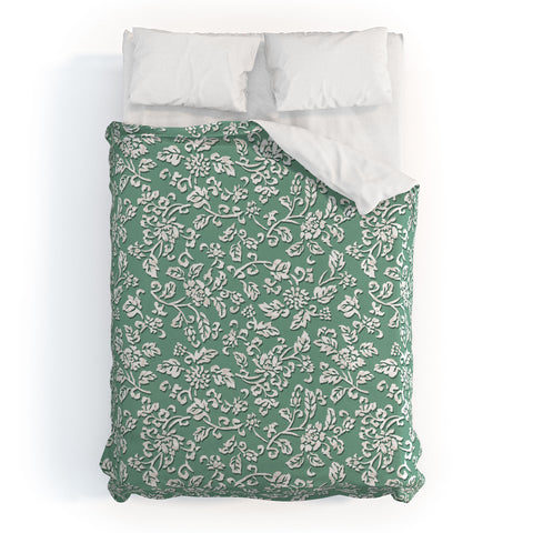 Wagner Campelo Chinese Flowers 3 Duvet Cover
