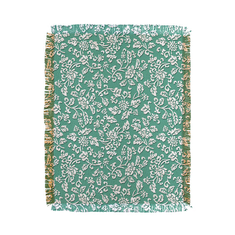 Wagner Campelo Chinese Flowers 3 Throw Blanket