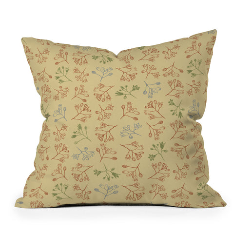 Wagner Campelo CONVESCOTE Beige Outdoor Throw Pillow