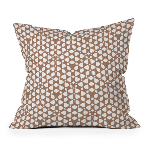 Wagner Campelo Drops Dots 3 Outdoor Throw Pillow