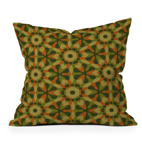 Wagner Campelo Geometric 3 Outdoor Throw Pillow