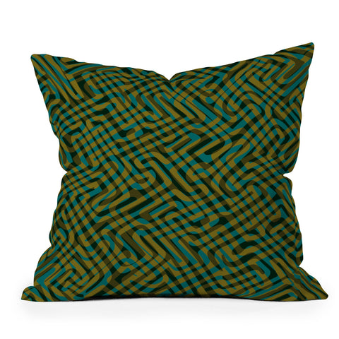 Wagner Campelo Intersect 2 Outdoor Throw Pillow