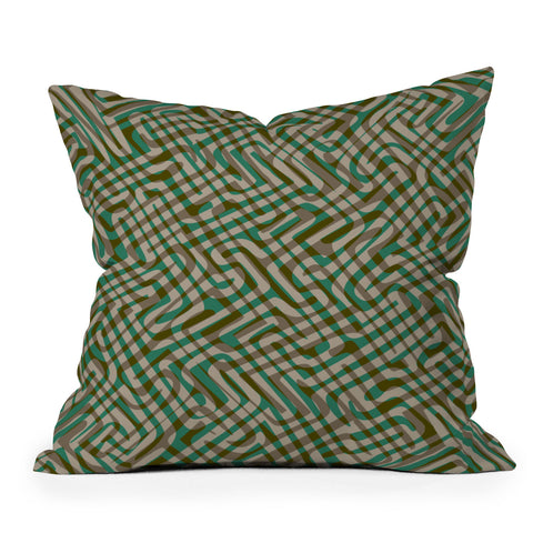 Wagner Campelo Intersect 4 Outdoor Throw Pillow