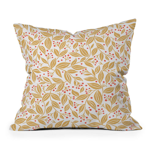 Wagner Campelo Leafruits 8 Outdoor Throw Pillow