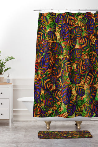 Wagner Campelo Makoyana 2 Shower Curtain And Mat