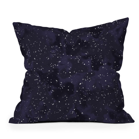 Wagner Campelo SIDEREAL CURRANT Outdoor Throw Pillow