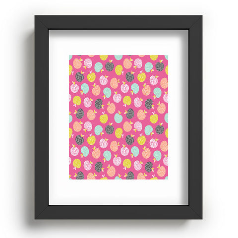 Wendy Kendall Retro Apples Recessed Framing Rectangle
