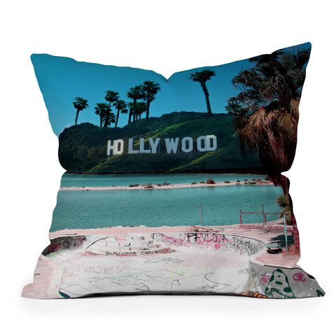 Wesley Bird Saltwood Outdoor Throw Pillow