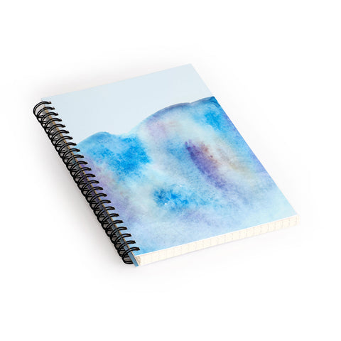 Wonder Forest Ocean Tide Spiral Notebook