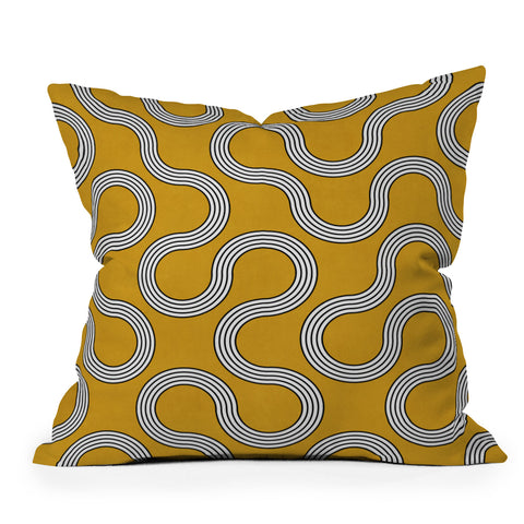 Zoltan Ratko My Favorite Geometric Pattern No3 Outdoor Throw Pillow