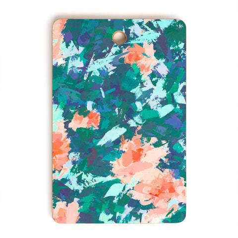 83 Oranges Blossomed Garden Cutting Board Rectangle