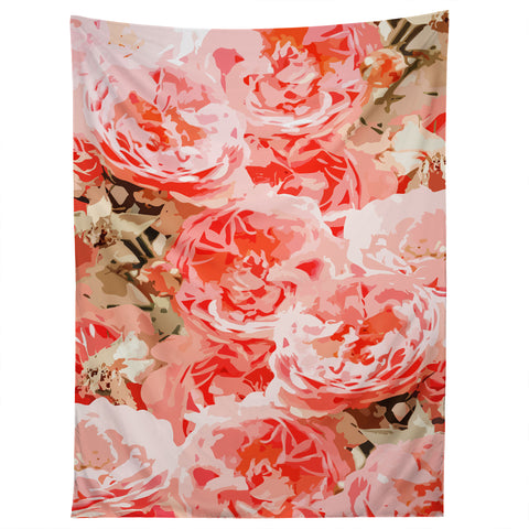 83 Oranges Fiona Floral Tapestry