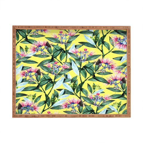 83 Oranges Floral Cure Two Rectangular Tray