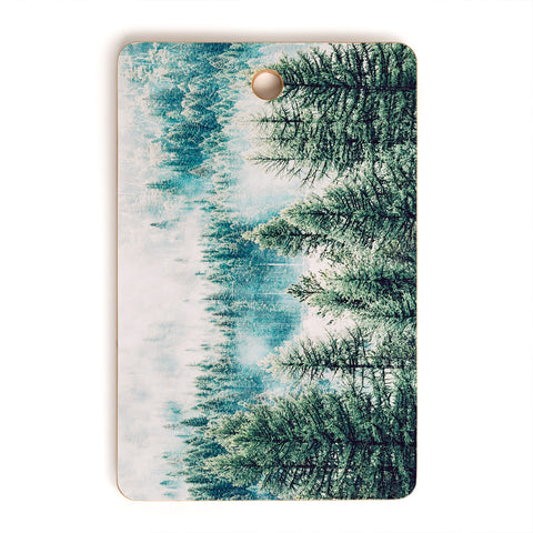 83 Oranges Forest And Fog Cutting Board Rectangle