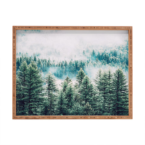 83 Oranges Forest And Fog Rectangular Tray
