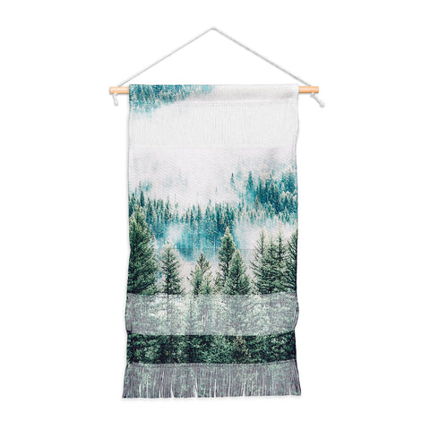 83 Oranges Forest And Fog Wall Hanging Portrait