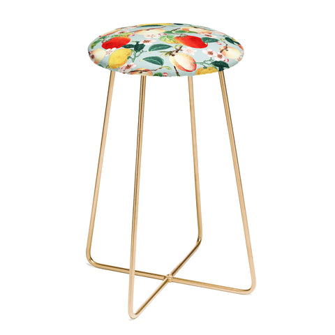 83 Oranges Fruity Summer Counter Stool
