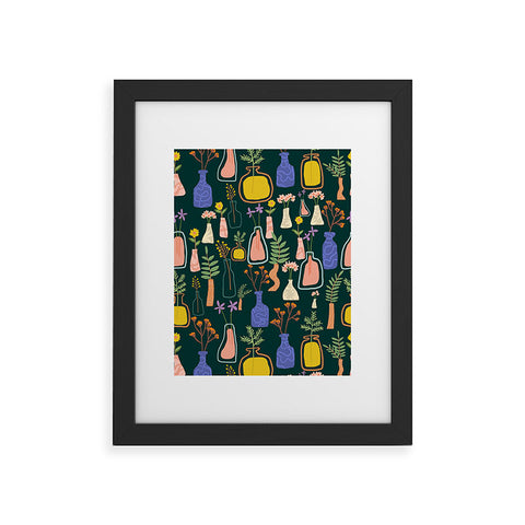 83 Oranges Garden As Though You Will Live Framed Art Print
