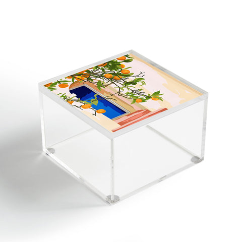 83 Oranges Go With All Your Heart Acrylic Box