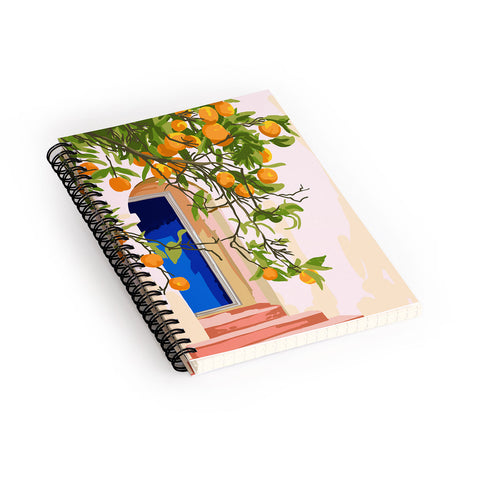 83 Oranges Go With All Your Heart Spiral Notebook