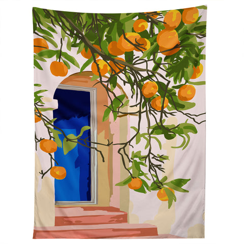 83 Oranges Go With All Your Heart Tapestry