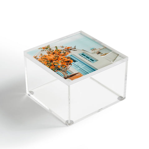 83 Oranges Greece Photography Travel Acrylic Box