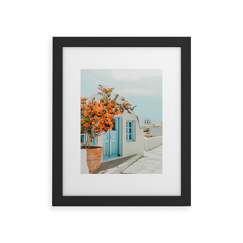 83 Oranges Greece Photography Travel Framed Art Print