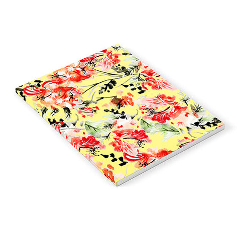 83 Oranges Happiness Flowers Notebook