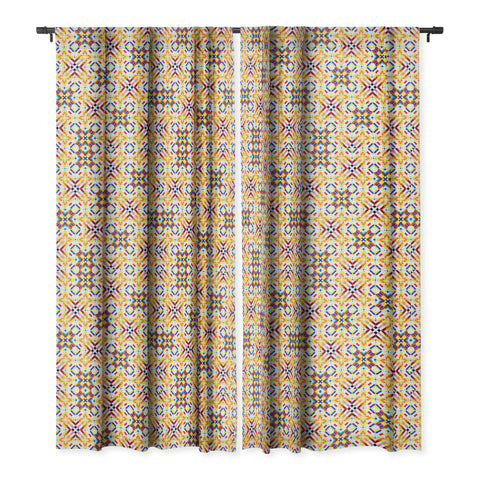 83 Oranges Happiness Pattern Blackout Window Curtain