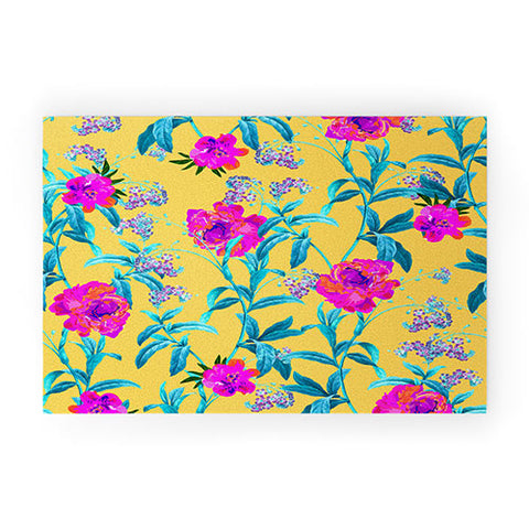 83 Oranges In Blossom Welcome Mat