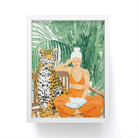 83 Oranges Jungle Vacay Framed Mini Art Print