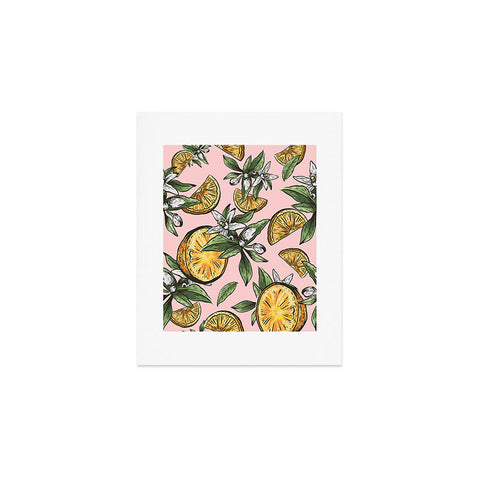 83 Oranges Lemon Crush Art Print